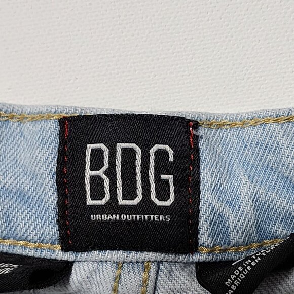 BDG Light Wash Stretch Denim High & Wide Jeans - Picture 7 of 10